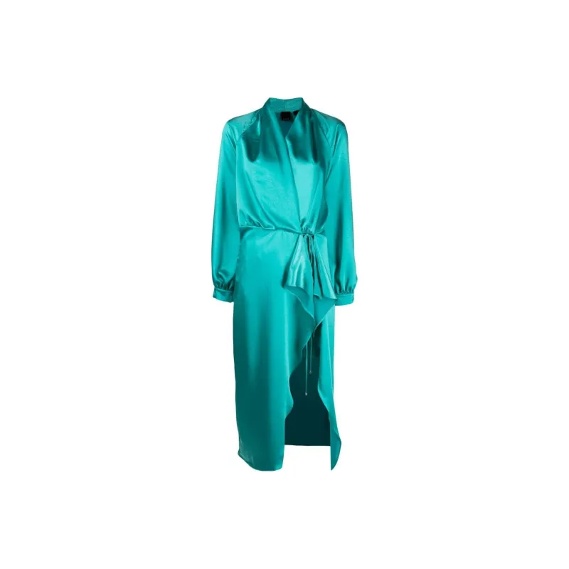 PINKO Long-Sleeved Dresses Women's Aqua Green-0