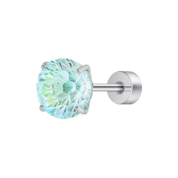UX Titanium Steel, Ear Piercing Jewelry Stud Earrings Unisex