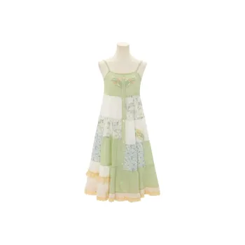 SNBL Slip Dresses Women's Green
