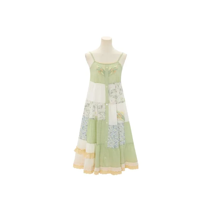 SNBL Slip Dresses Women's Green-0