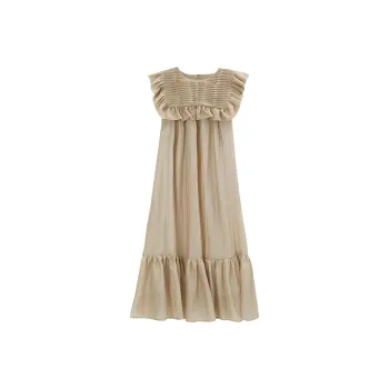 THE SEA LIFE Sleeveless Dress Women's Tea Brown