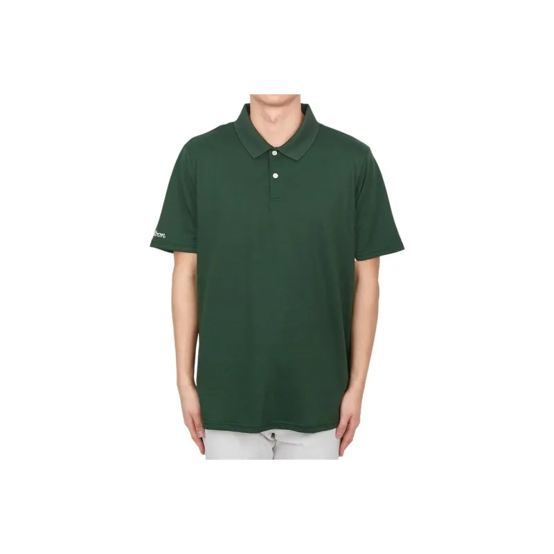 Malbon Golf Polo Shirt Men's Green-0