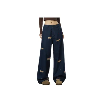 Aaisup Jeans Women's Denim Blue