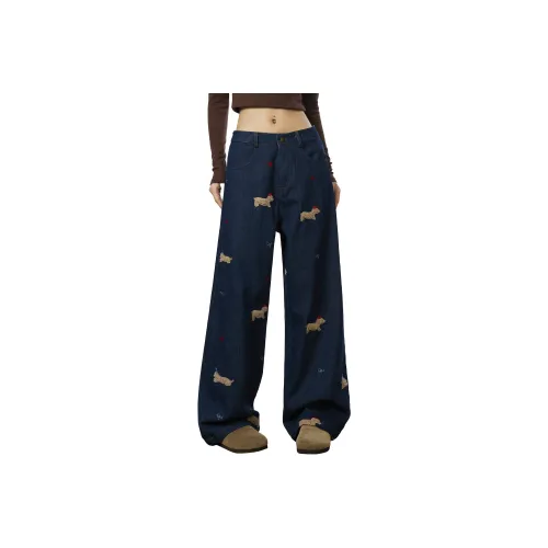 Aaisup Jeans Women's Denim Blue