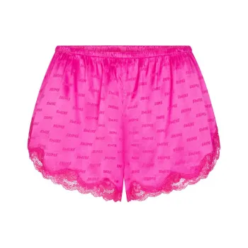 SKIMS JACQUARD LACE SHORT Casual Shorts Women's HOT PINK/Bright Pink