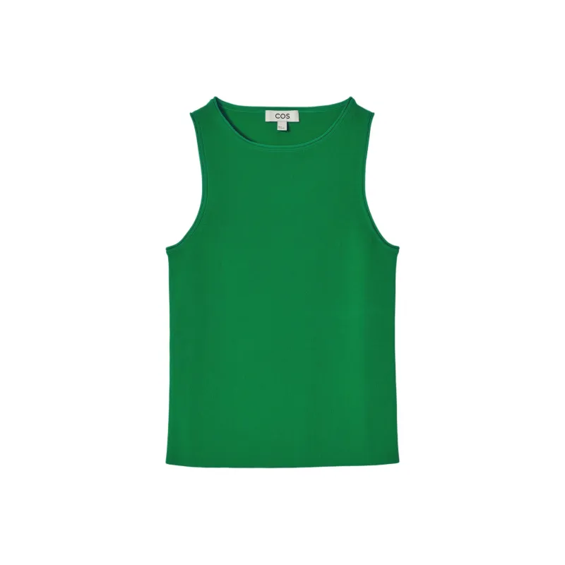 COS Tank Tops Women's Green-0