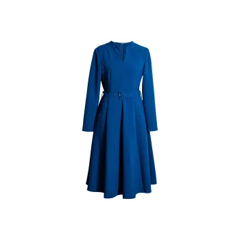 ROEYSHOUSE Long Sleeved Dresses Women's Blue