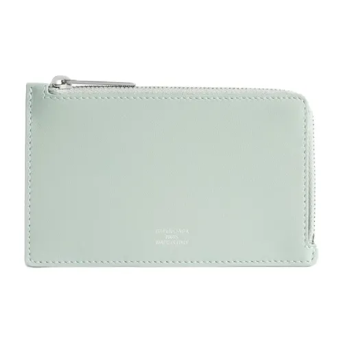 Balenciaga Calfskin Card Holder Women's Green