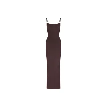 SKIMS SOFT LOUNGE LONG SLIP DRESS Slip Dresses Women's Phoenix/Pheonix Color