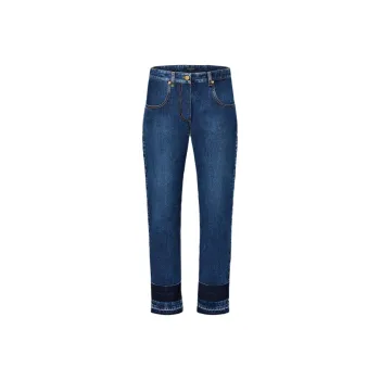 LOUIS VUITTON Washed Raw Denim Jeans