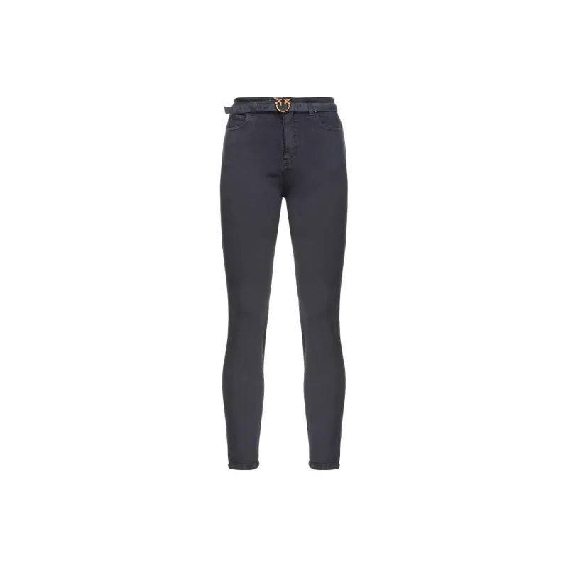 PINKO Pantaloni Skinny Bull Stretch Jeans Women's Black-0