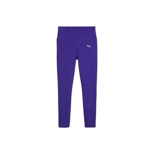 PUMA RUN Microfleece Tights Leggings Women's Lapis Lazuli
