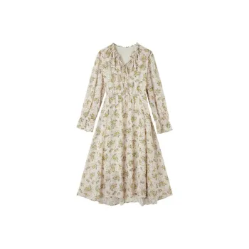 Dme Long Sleeved Dresses Women's Yellow