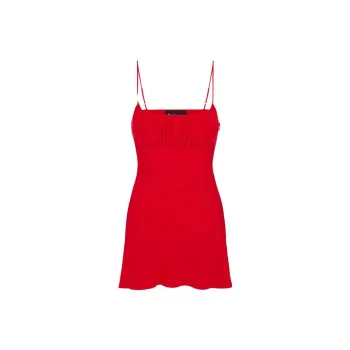 Realisation Par SS23 The Lilou Slip Dresses Women's Red