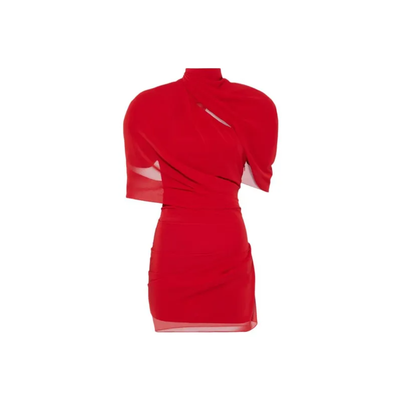 Jacquemus La Robe Castagna Dress Red-0