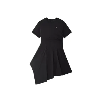 FILA FUSION FUSIONEERFUSION LIFE SS25 Short Sleeved Dress Women's Jet Black BK