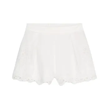 ZARA ZW Series Casual Shorts Women's White