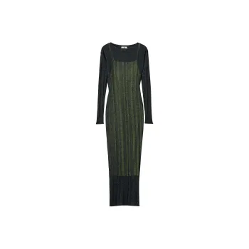 Twinset Ribbed knit Midi Dress