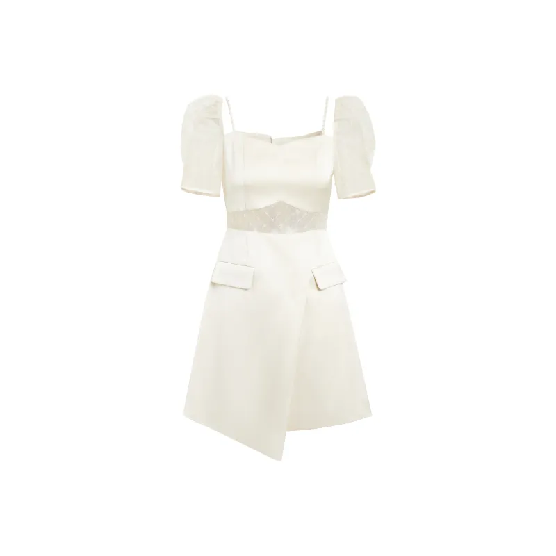 AUI Short Sleeved Dresses Women's Apricot-0