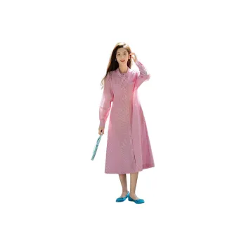【dme】 Long-Sleeved Dresses Women's Pink