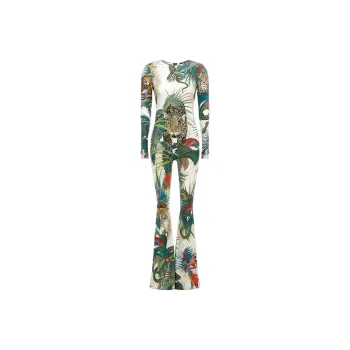 Roberto Cavalli SS24 Jumpsuit Women's Multicolor