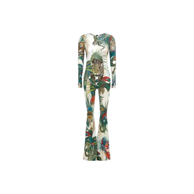 Roberto Cavalli SS24 Jumpsuit Women's Multicolor-0