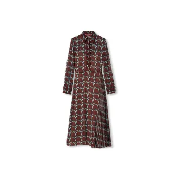 GUCCI Long-Sleeved Dresses Women's Brown