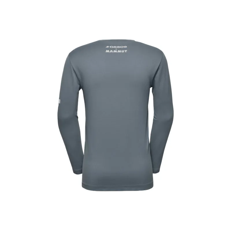 MAMMUT Assos X Mammut TACTICA LS Tech T Shirt T5 T Shirt Men's Dark Gray-1
