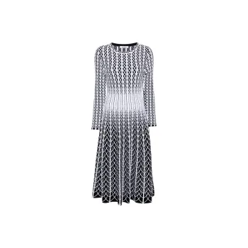 Antonino Valenti Striped Midi Dress