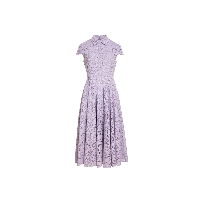 LIZZY Short Sleeved Dresses Women's Light Purple-0