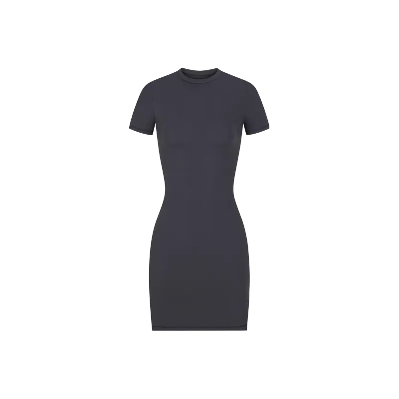 Skims Short-Sleeved Dresses Women's GRAPHITE/Graphite-0