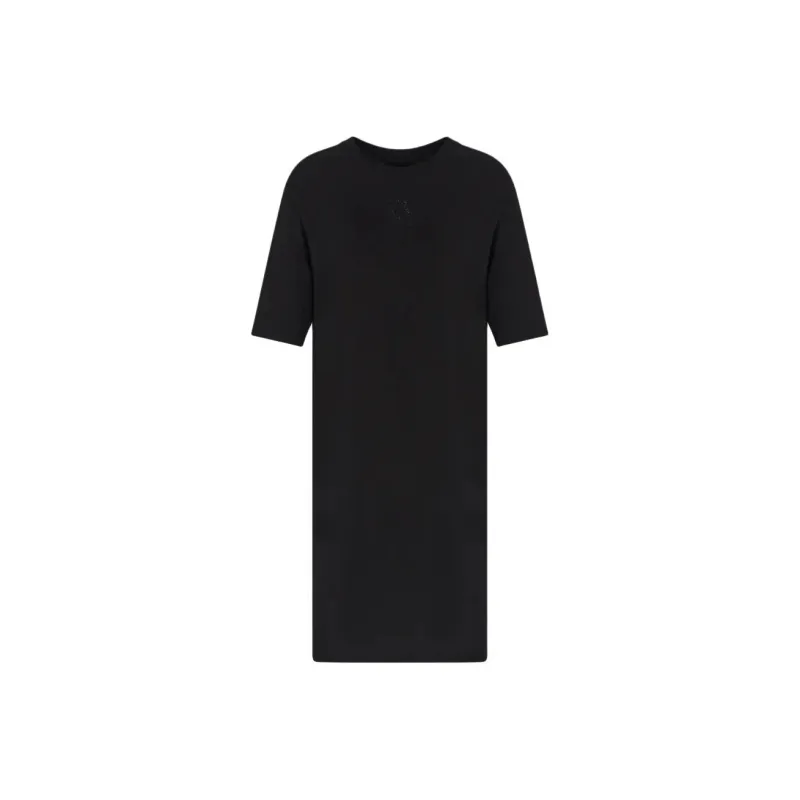 ARMANI EXCHANGEAE Short Sleeved Dress Women's Black-0