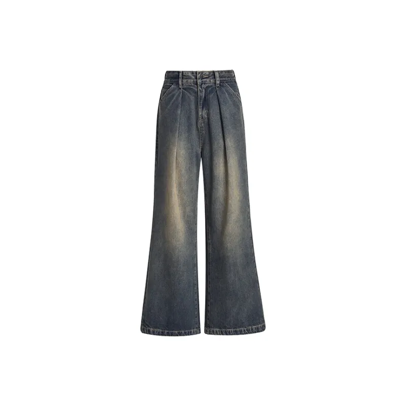 Wen Shan Jeans Women's Vintage Blue-2
