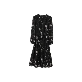 VIMLY Long Sleeved Dress Women's
