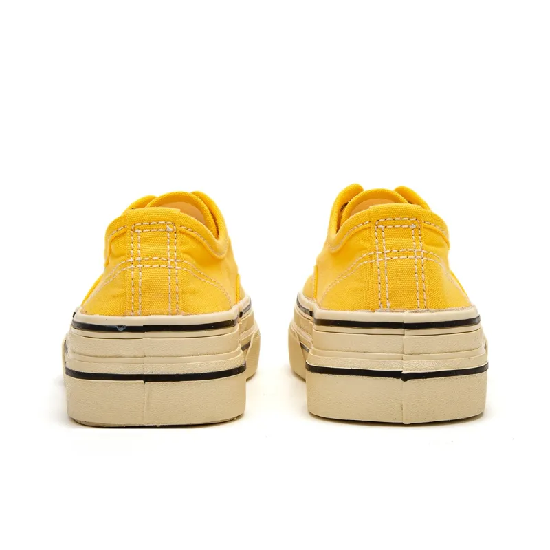 STAE Anti Slip Wear Resistant Low Top Canvas Shoes Women's-3