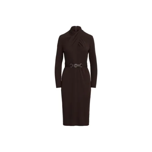 Polo Ralph Lauren Long-Sleeved Dresses Women's Brown