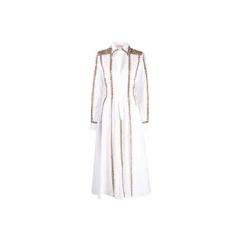 Valentino Long-Sleeved Dresses Women's White