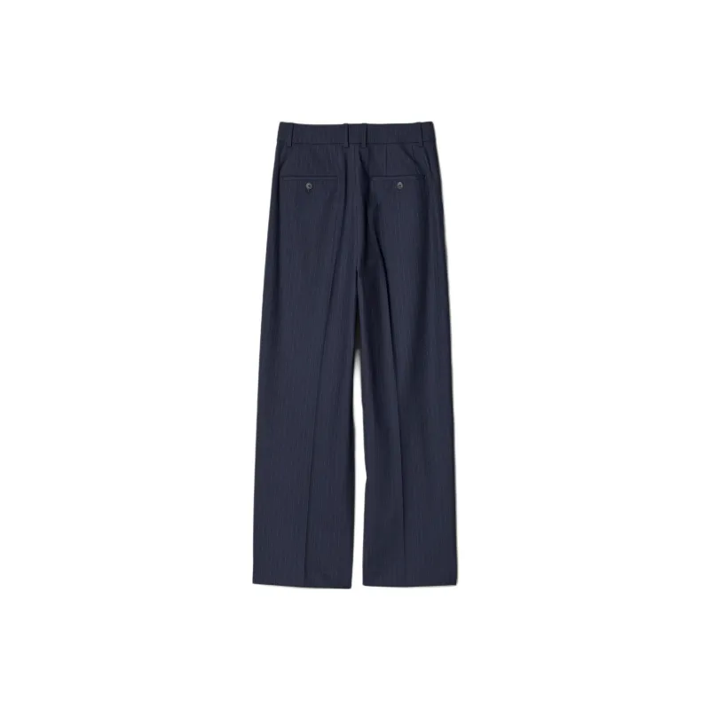 UNIQLO Suit Trouser Women's Navy Blue-0