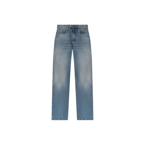 R13 Wide leg Distressed Jeans