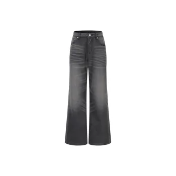 Three Quarters Jeans Women's Gray