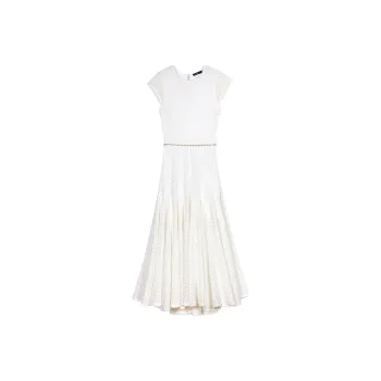 Maje Crochet knit Maxi Dress