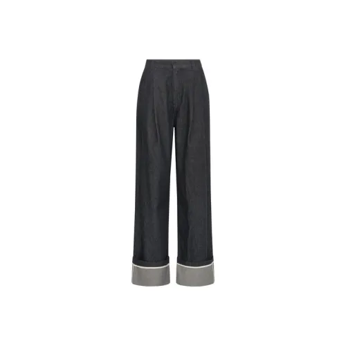 MEIYANG Women's Clothing Women's Washed Black