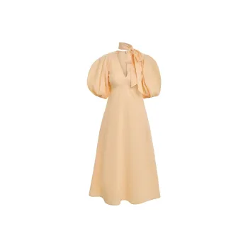 Zimmermann Short-Sleeved Dresses Women's Cream