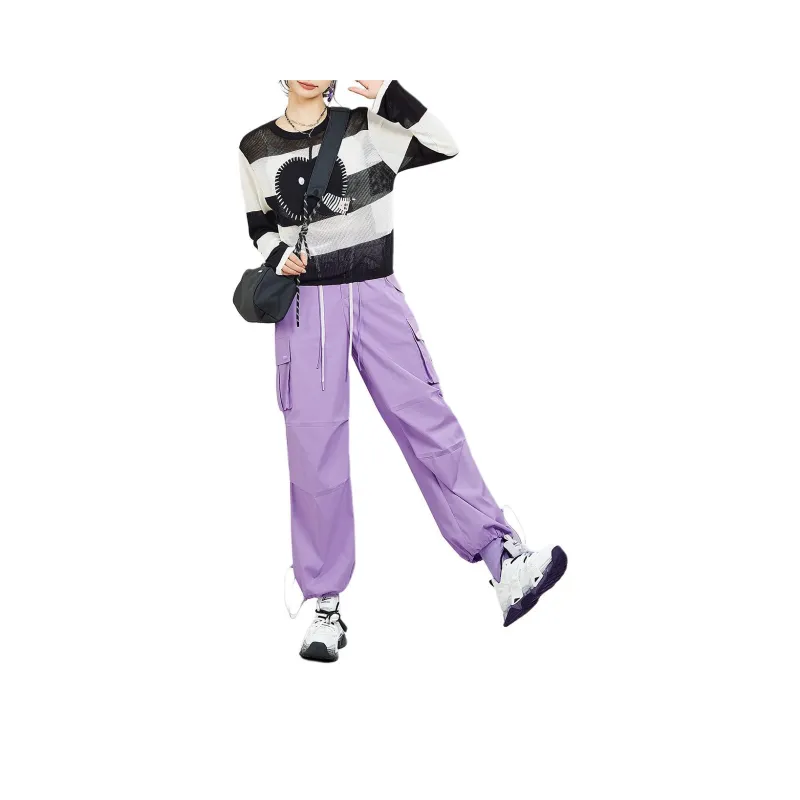 MUGUOGUOMU Knitted Sports Pants Women's-2