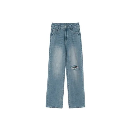 VEGA CHANG SS24 Jeans Women's Denim Blue