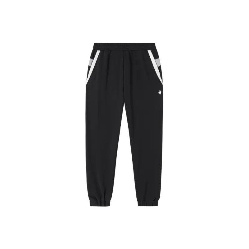 Le Coq Sportif Knitted Sweatpants Women's Dazzle Black-0