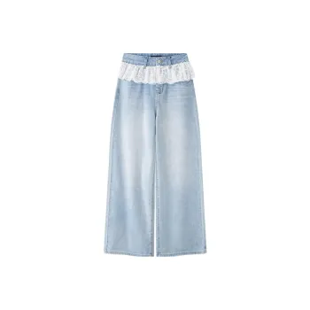 Three Blessings Jeans Women's Denim Light Blue