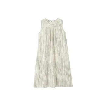 【dme】 Sleeveless Dress Women's Cream Apricot