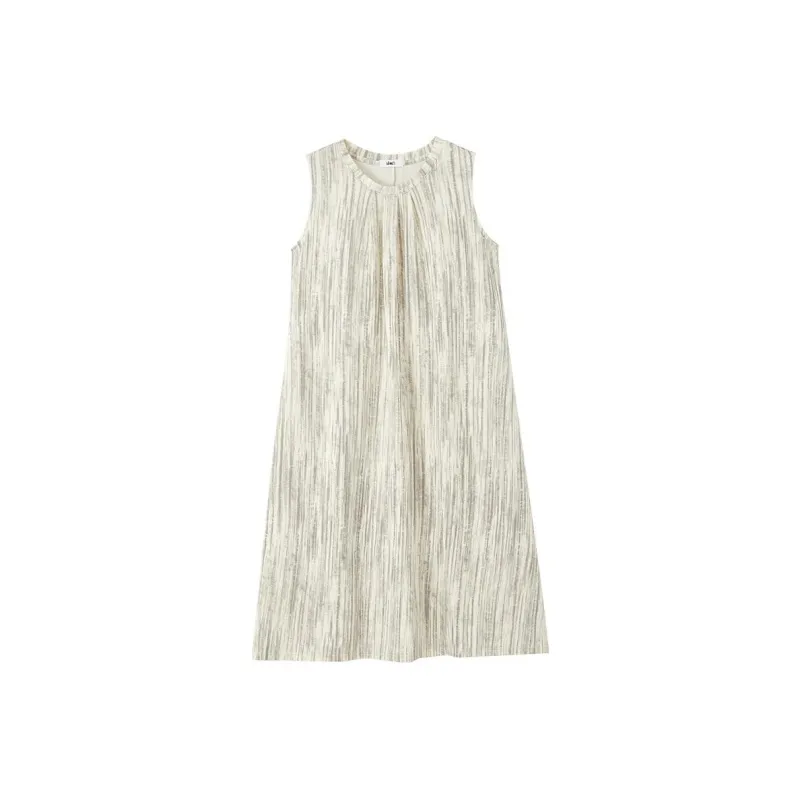 【dme】 Sleeveless Dress Women's Cream Apricot-0