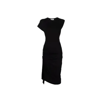 Rabanne Asymmetric Midi Dress